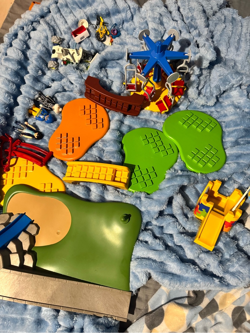 Playmobil carnival swings and accessories